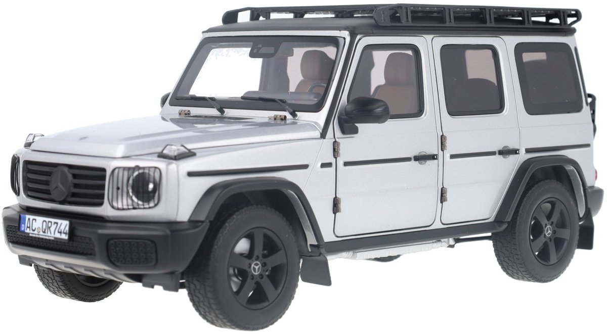 Mercedes Benz G Class 2024 Iridium Grijs Model 1/18 Norev 183030