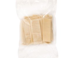 Landman Witte Kauwlapjes (800gr) - Hondensnacks - Hondensnoepjes - Kauwbotten Hond - Kauwstaaf