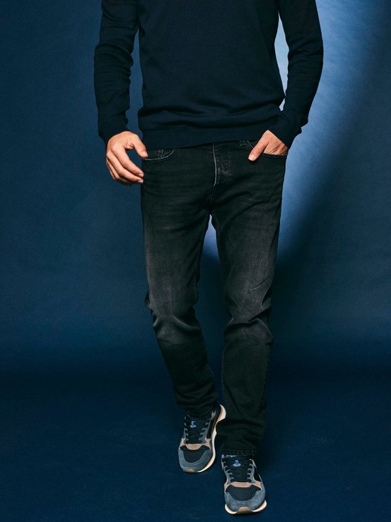 King Essentials The Jason Jeans Zwart - Maat W 30 - L 30 - Heren