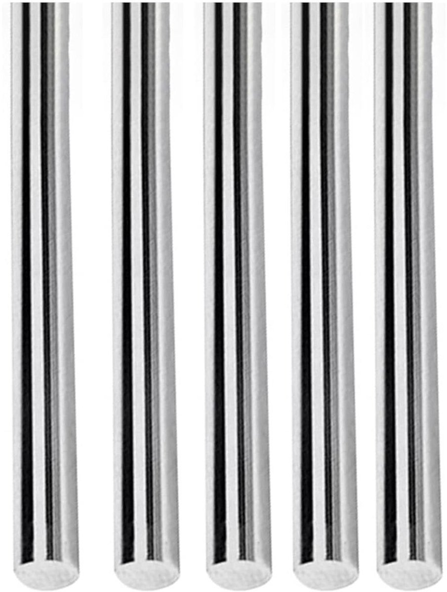Provento - Ronde RVS staven 3mmx50mm, 5 stuks, voor DIY Craft Model Auto Vliegtuig Schip