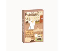 Mini Puzzel 99 stukjes Bakery Quack-Up - Oll'eo - Mini Puzzel Volwassenen - Micro Puzzel - Puzzel To Go Vakantie - Puzzel Op Reis - Puzzel Cadeau