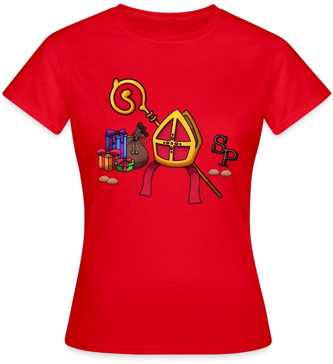 Sinterklaas Elements T-Shirt Dames