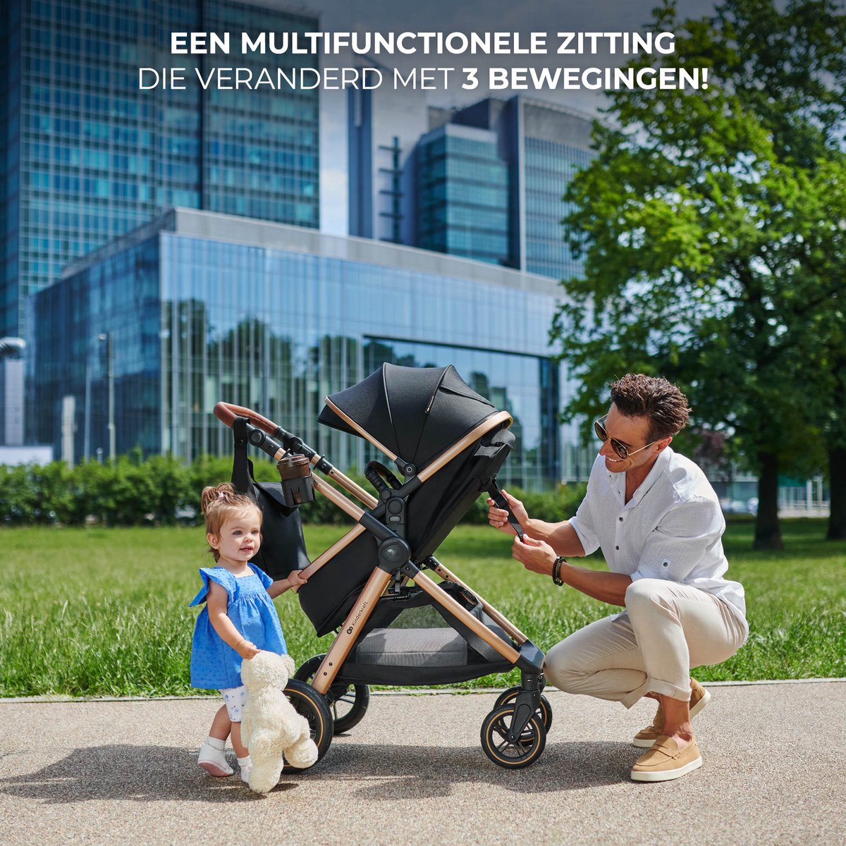 Kinderkraft ESME PRO 3-in-1 Kinderwagen (EAN: ...9351) - afbeelding 2