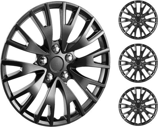 4 Stuks Naafkappen voor Suzuki Alto 2009-2014 54MM,Wielnaafdoppen,Velgdoppen ,Naafdoppen,Krasbestendig En Waterdicht,Autowieldop Met Logo