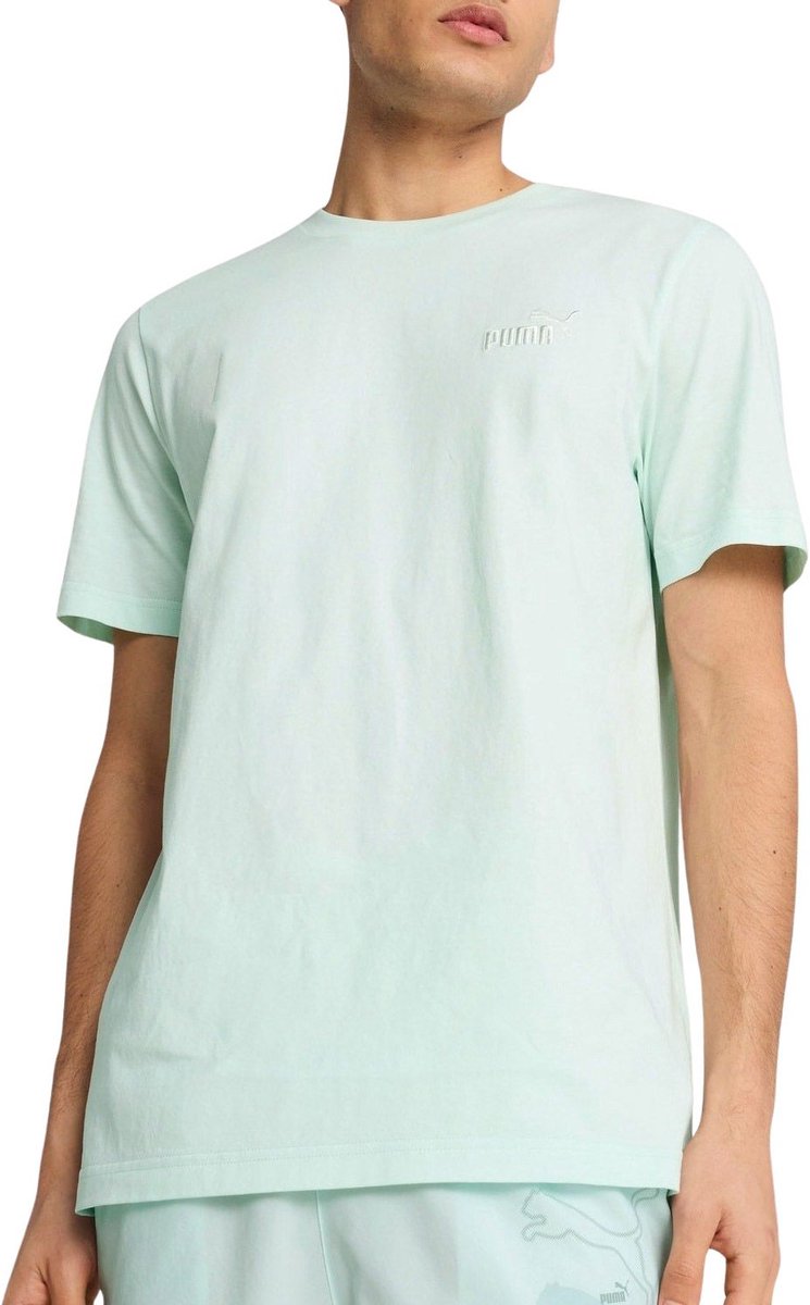 Puma Essentials Small No.1 Logo Shirt Heren Wit