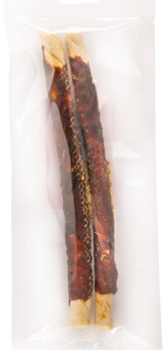 Landman Kauwstaaf met Eend Groot (2st) - 25cm - Hondensnacks - Hondensnoepjes - Kauwsnacks - Kauwstaaf Hond