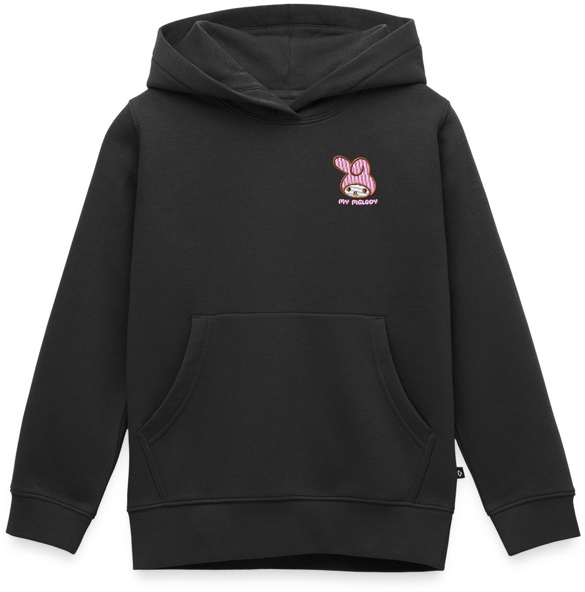 My Melody Geborduurd Portret Premium Hoodie Kinderen