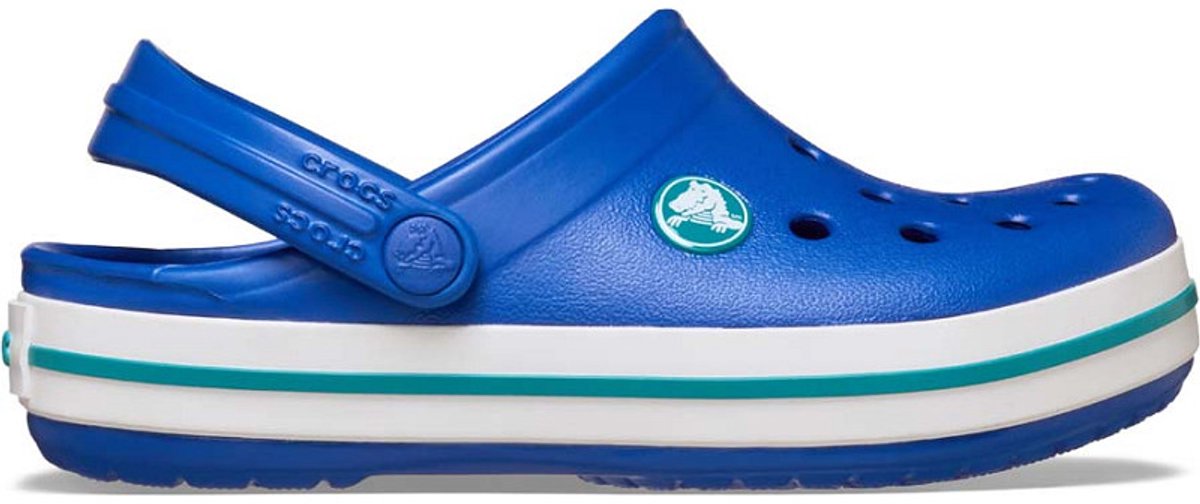 Crocs Crocband Clogs Toddler Blue Bolt/Turbo Teal - Maat 20/21