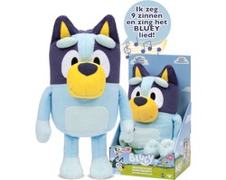 BLUEY - Pratende Bluey - Interactieve pluchen knuffel