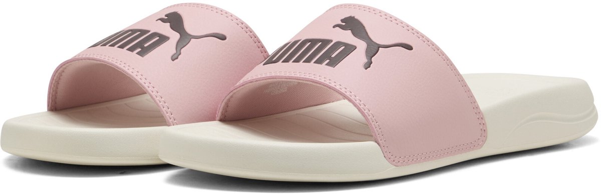PUMA Popcat 20 BX Unisex Slippers Rosy Outlook-Chocolate -Alpine Snow Bruin