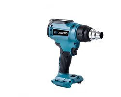 Benelux Select Warmtepistool – Hittepistool – Hitte Pistool – Heat Gun – LED - Incl. 2 accu’s & mondstukken – Tot 650 graden