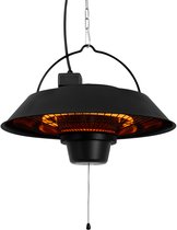 VONROC Sfeervolle terrasverwarmer – Heater Ustica – Infrarood – 1500W - Hoog rendement – Carbonfiberlamp