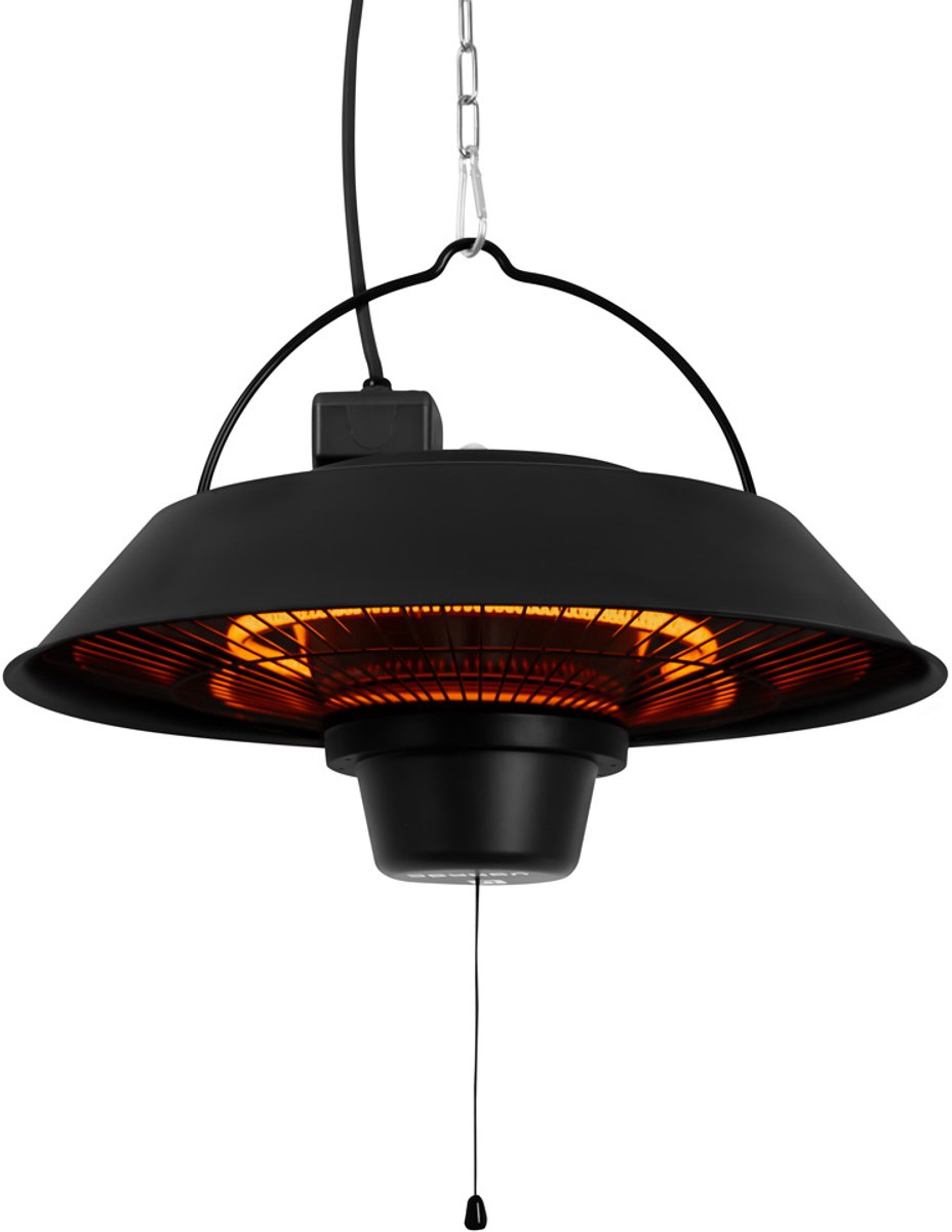 VONROC Sfeervolle terrasverwarmer – Heater Ustica – Infrarood – 1500W - Hoog rendement – Carbonfiberlamp