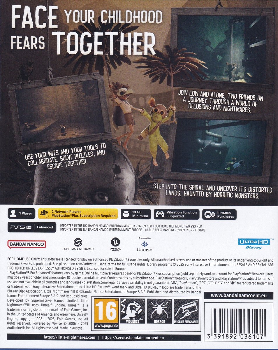 Little Nightmares 3 (PS5)