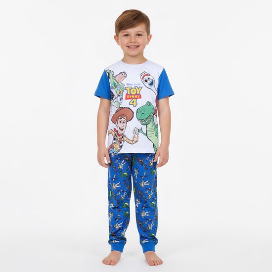 LANGE MOUWEN BASKETBAL PYJAMA - Jongens | Blau | NAME IT België