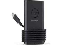 65W USB-C - AC adapter voeding oplader geschikt voor Dell met 1,5m voedingskabel voor laptop en tablet