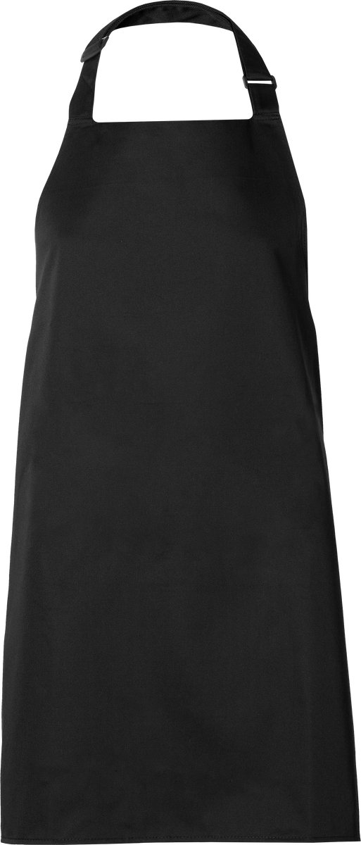 Chefs Fashion - Afwas schort voor dames en heren - Unisex - Zwart Schort - Simpel verstelbaar - Waterafstotende stof - 71 x 82 cm