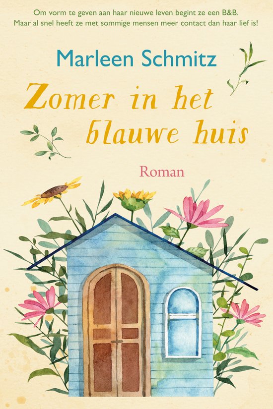 Zomer in het blauwe huis - cover
