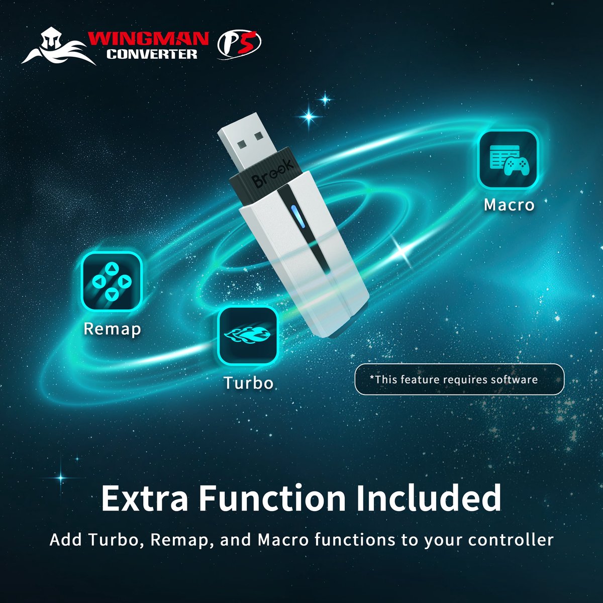 Brook Wingman P5 Multi-Console to PS5/PS4/PC Converter – foto 6