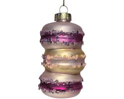 Stapeltje Macarons kerstbal - Lauco