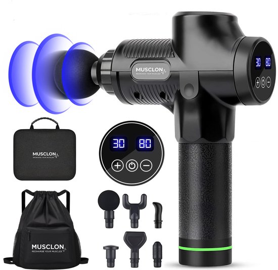 Musclon Pro Massagegun - Professionele Massage Gun - Massage - Musclon - €59,99