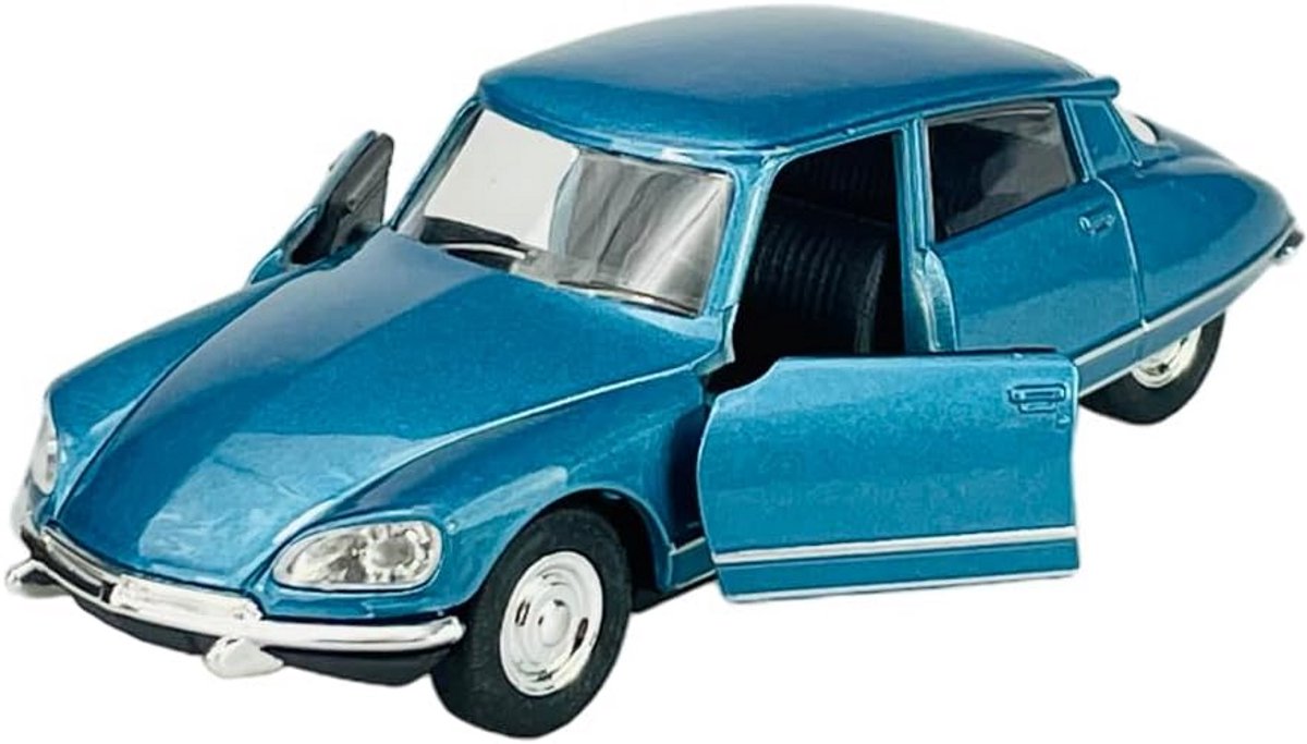 Citroën DS23 Limousine Modelauto Blauw Metaal Die Cast Schaal 1:34 - 1:39