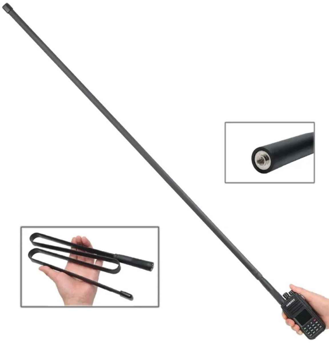 Nagoya NA-892 Tactical Foldable Antenne 144/430MHz SMA-F aansluiting