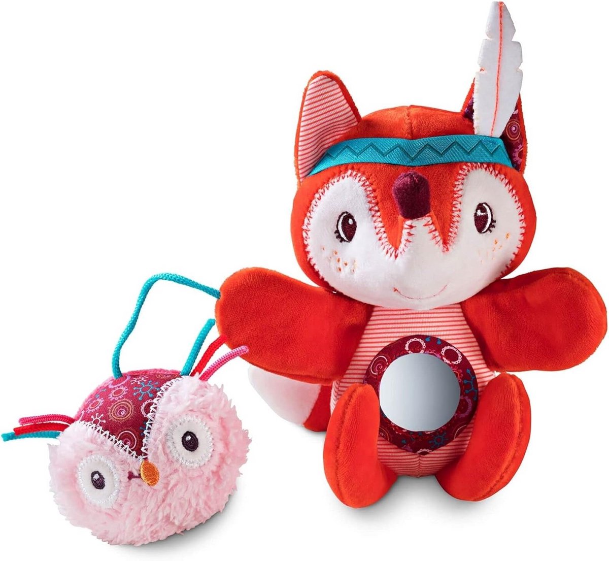 Activiteiten Handpop Vos - Knuffel en Speelgoed voor Baby's vanaf 6 Maanden