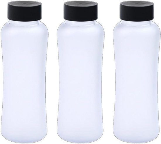 CÉCOA - Wiederverwendbare Kompott-Trinkflaschen 3 Stück 180 ml