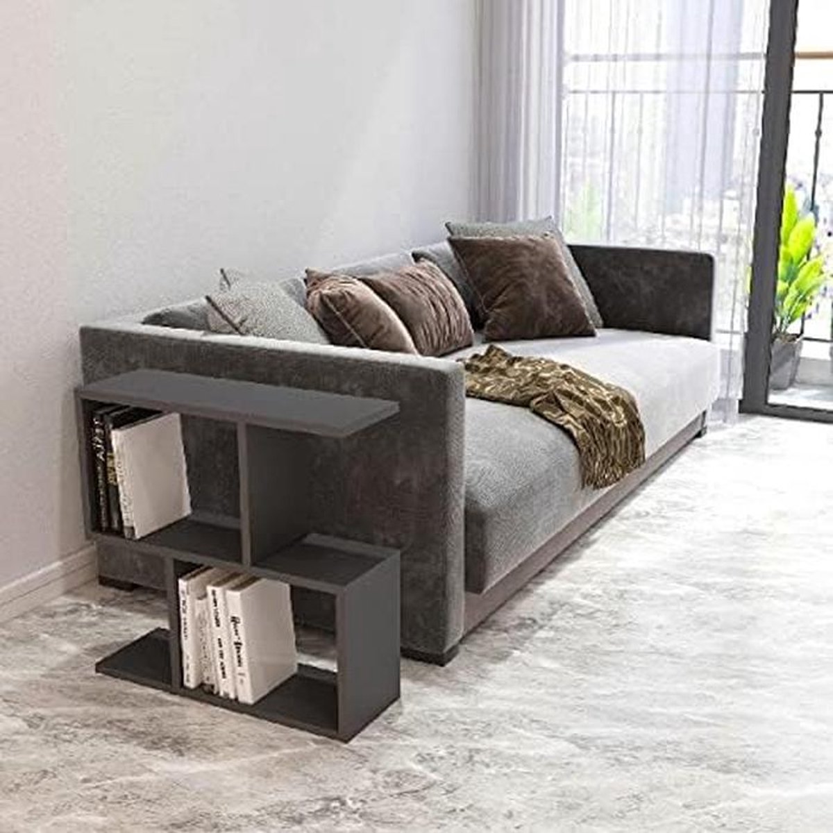 Salontafel met Opbergkast en Planken voor Woonkamer