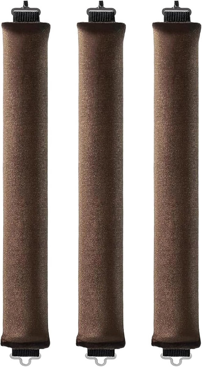 Hitteloze Slaap Krulspelden XXL - 4 Stuks Zachte Haarrollers voor Natuurlijke Krullen