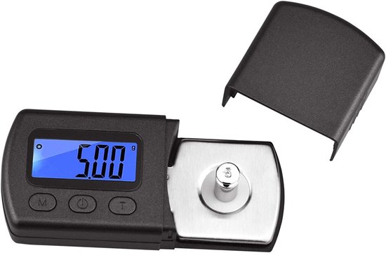 Naalddrukweegschaal - 5g - Naalddrukweger - Naalddrukmeter - Naalddruk Meter voor Platenspeler - Precisie Afstelling