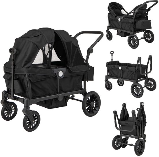 FDS 2-in-1 Dubbele Kinderwagen Inklapbaar met Verstelbare - FDS - €164,99