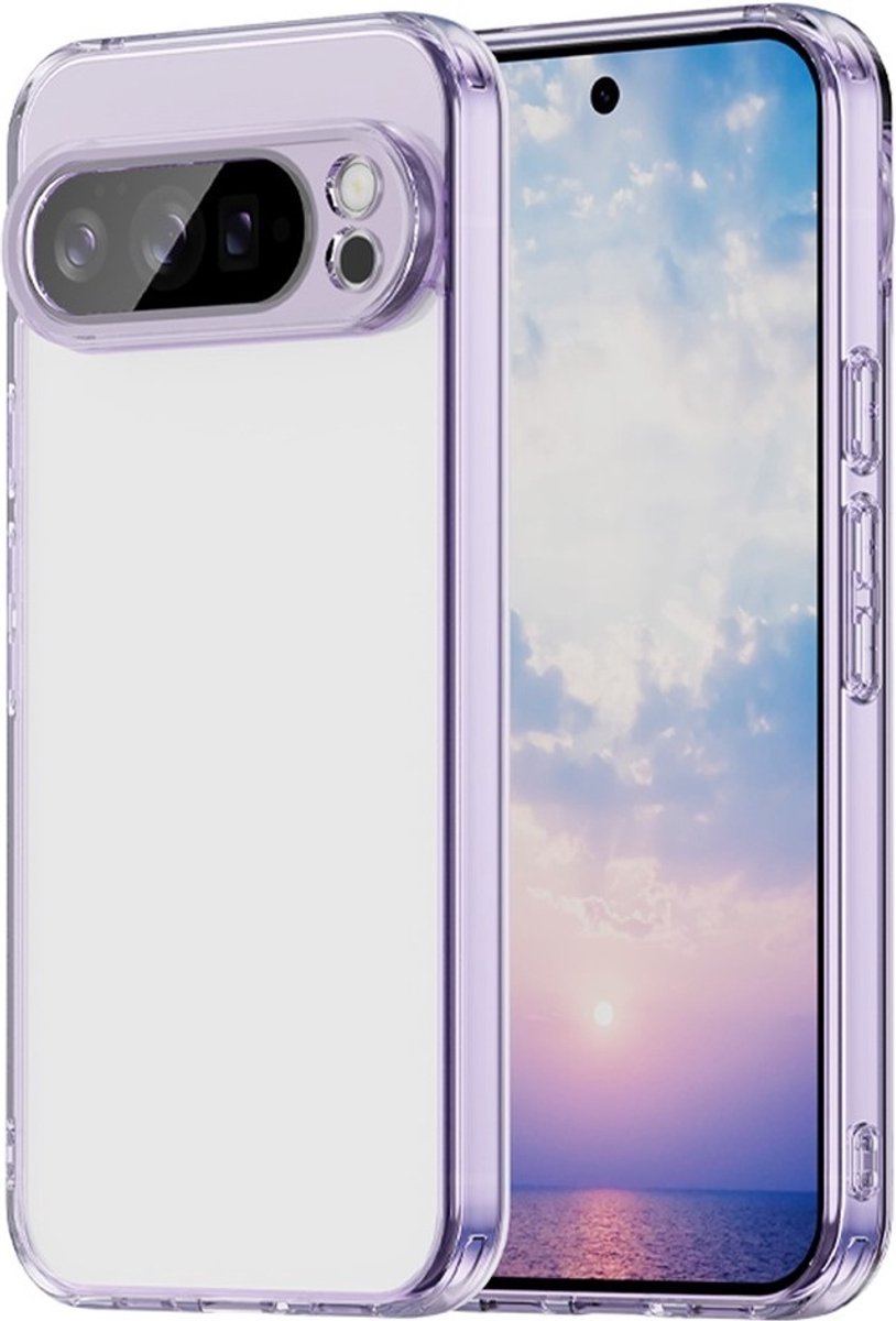 Hoesje geschikt voor Google Pixel 10 Pro XL - Phonesta HybridAir Back Cover - Paars