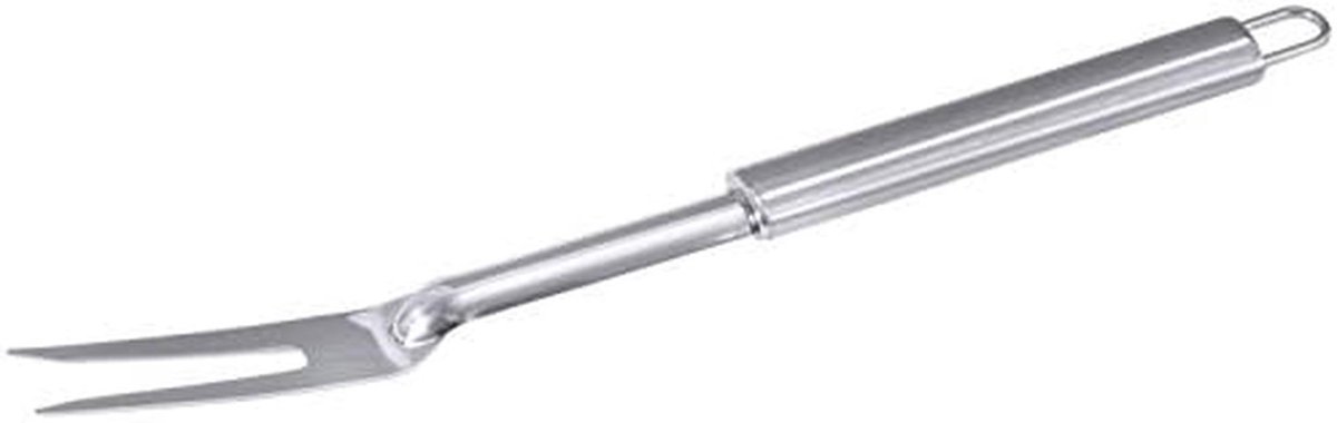 Professionele RVS Grillvork 44 cm - Extra Lang en Hoogwaardig