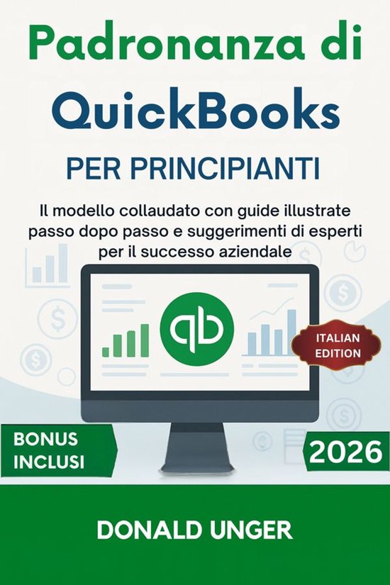 Padronanza di QuickBooks per principianti - cover