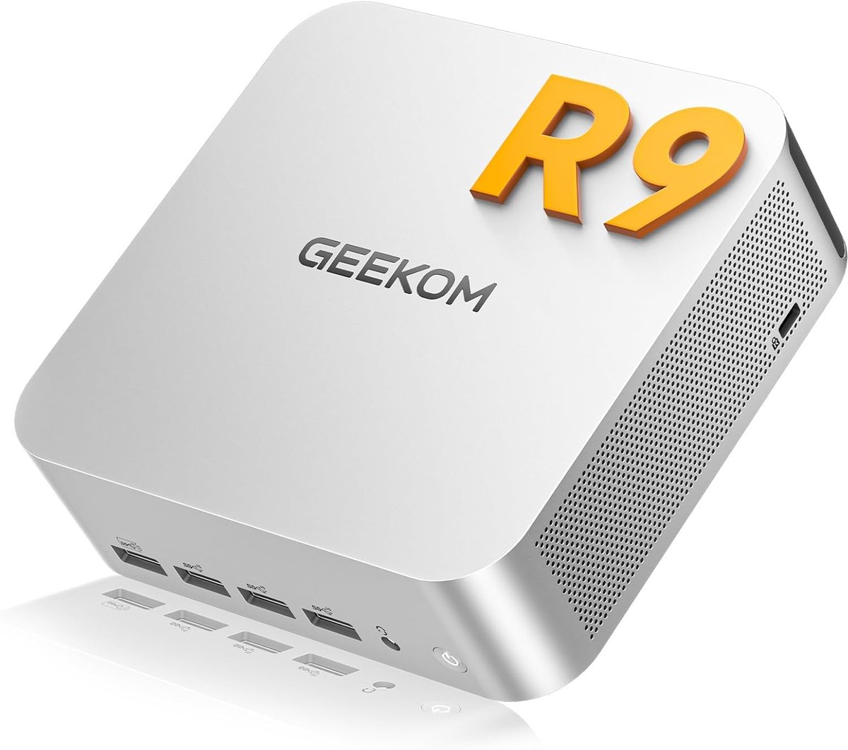 GEEKOM Mini PC A7 Max-2026 Edition Mini-pc- AMD Ryzen 9 7940HS - ​​met upgradebare DDR5 RAM (geen vaste LPDDR, tot 128 GB) + 1TB SSD (tot 4TB) - ​​Windows 11 Pro- Dual LAN-poort -8 x USB - desktop-pc Mini PC met,Mini Computer,Game PC,pc voor games e