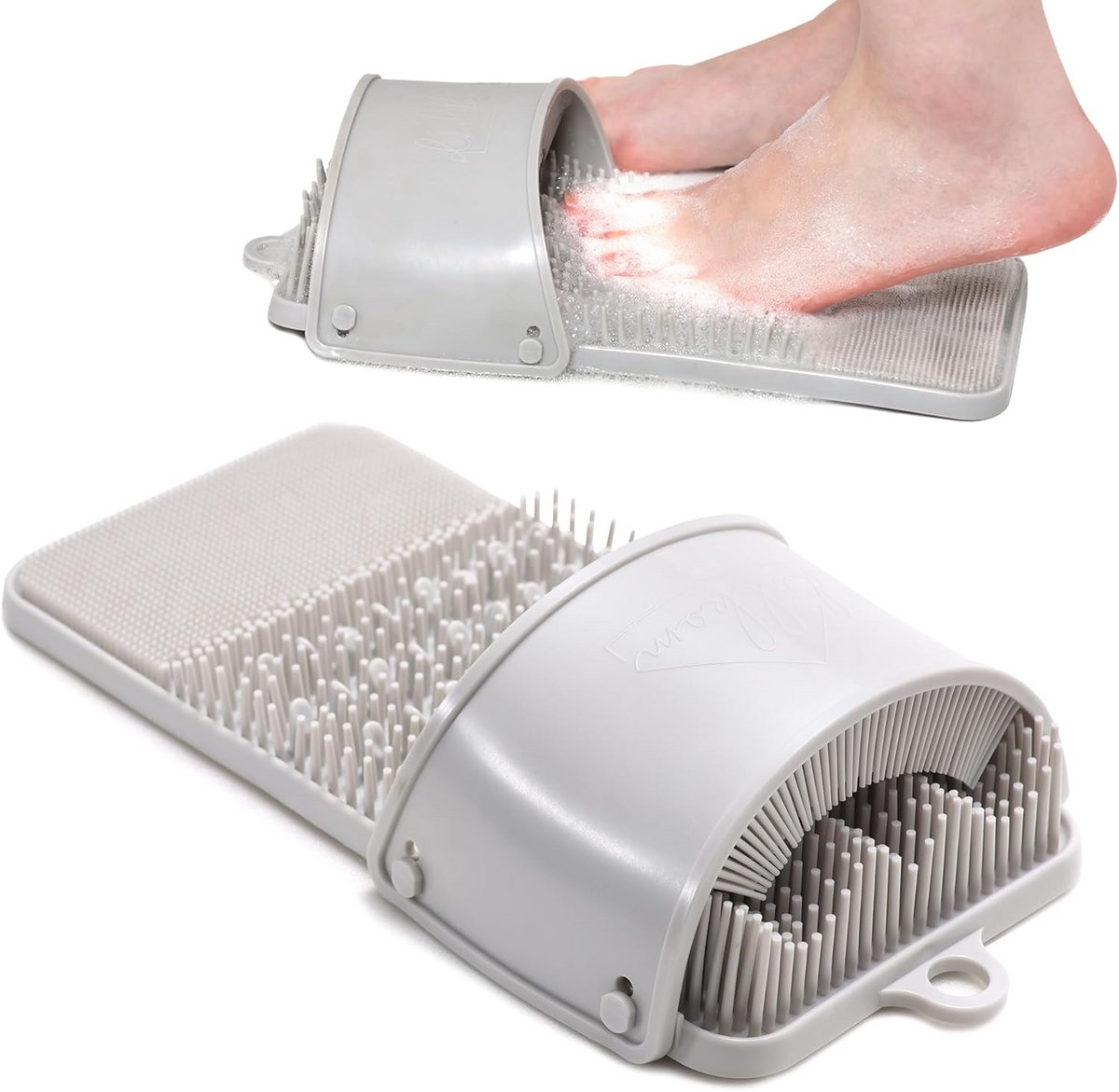 Anti-Slip Voetborstel met Zuignappen voor Douche en Badkamer