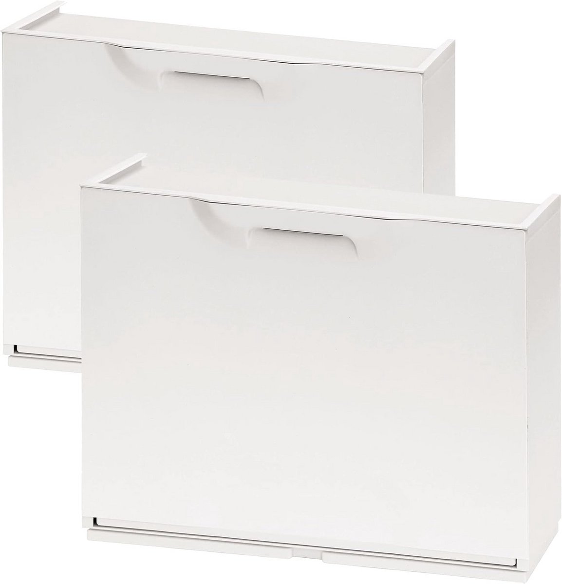 Set van 2 Stapelbare Schoenrekken - Modulair & Compact Opbergrek