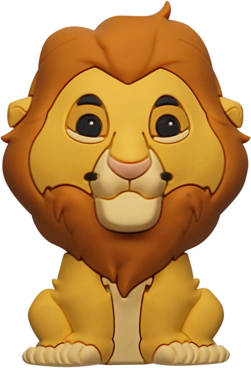 The Lion King Mufasa 3D Foam Collectible Magneet