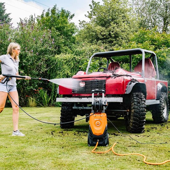 Krachtige Hogedrukreiniger 150 Bar met 2000 Watt Motor en 440 L/U Debiet van Merkloos	 — afbeelding 4