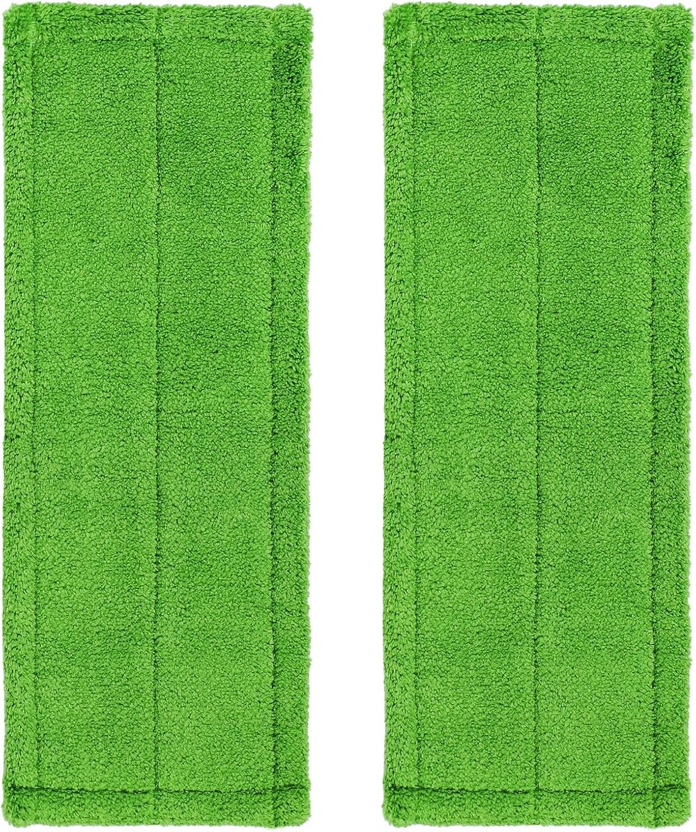 2 Stuks Microvezel Dweil Refill Pads voor Droog Stofwissen en Nat Dweilen