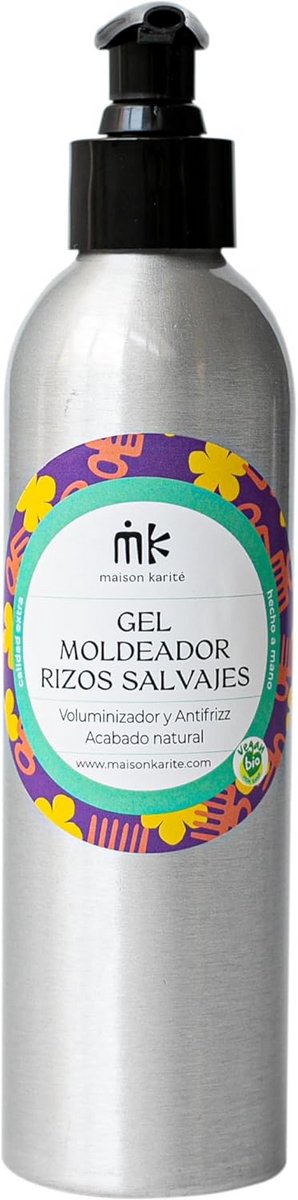 Leave-in Styling Gel voor Wilde Krullen - 250 ml - Definieert en Vormt