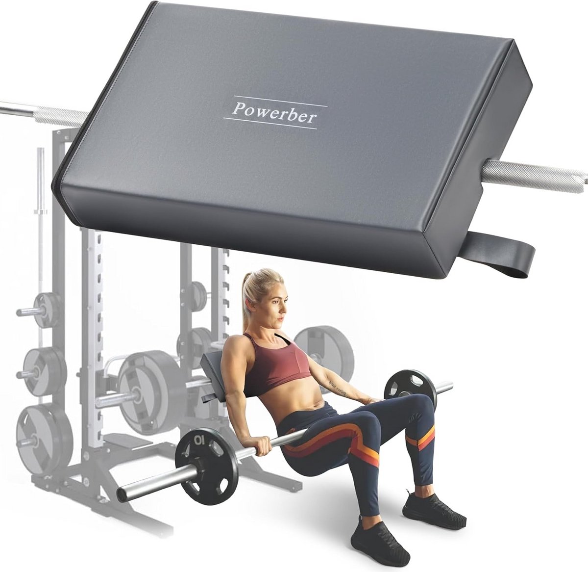 Comfortabele Hip Thrust Bar Pad voor Krachttraining - Bescherming voor Heupstoten en Squats