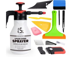 Professionele Folie Applicatie Set: Rakel, Schraper, Mes en Reinigingskit voor Car Wrapping en Ramen Tinten