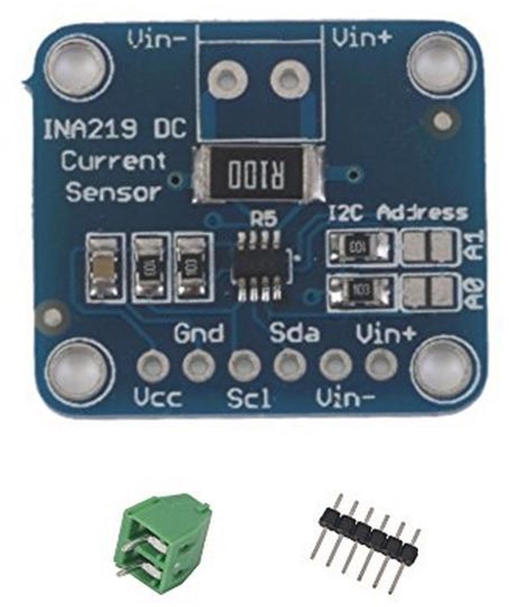 Bidirectionele DC Stroom- en Vermogensmonitoring Sensor Module voor Arduino en Raspberry Pi