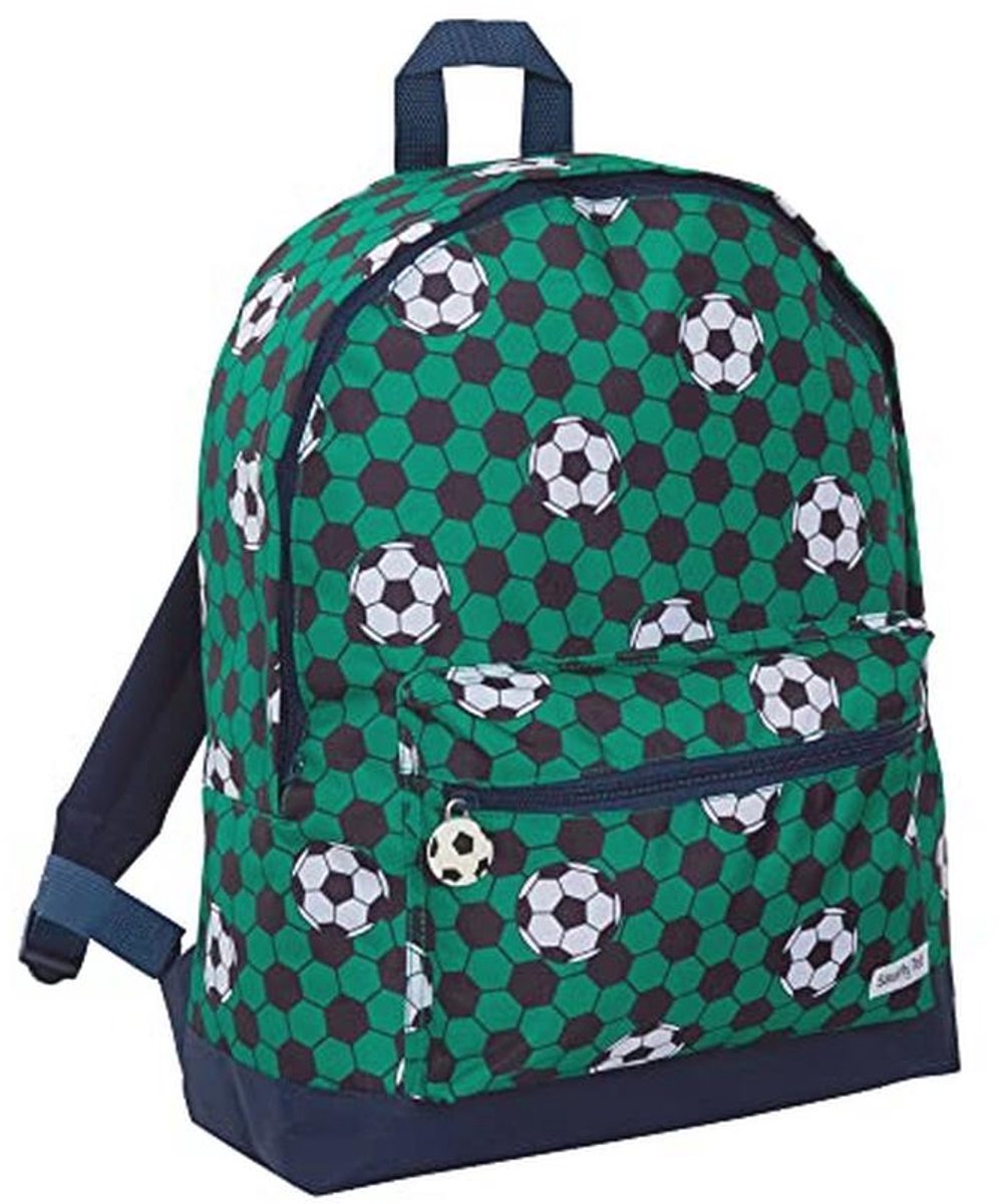 Voetbal Rugzak Voor Kinderen - Grote Capaciteit Sporttas voor School en Reizen, Groen