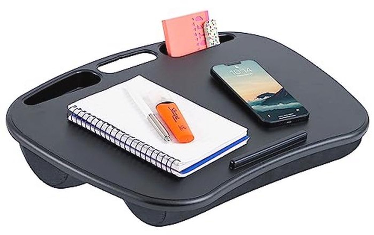 Lap Desk met Apparatenhouder en Telefoonhouder - Geschikt voor Laptops tot 15,6 inch