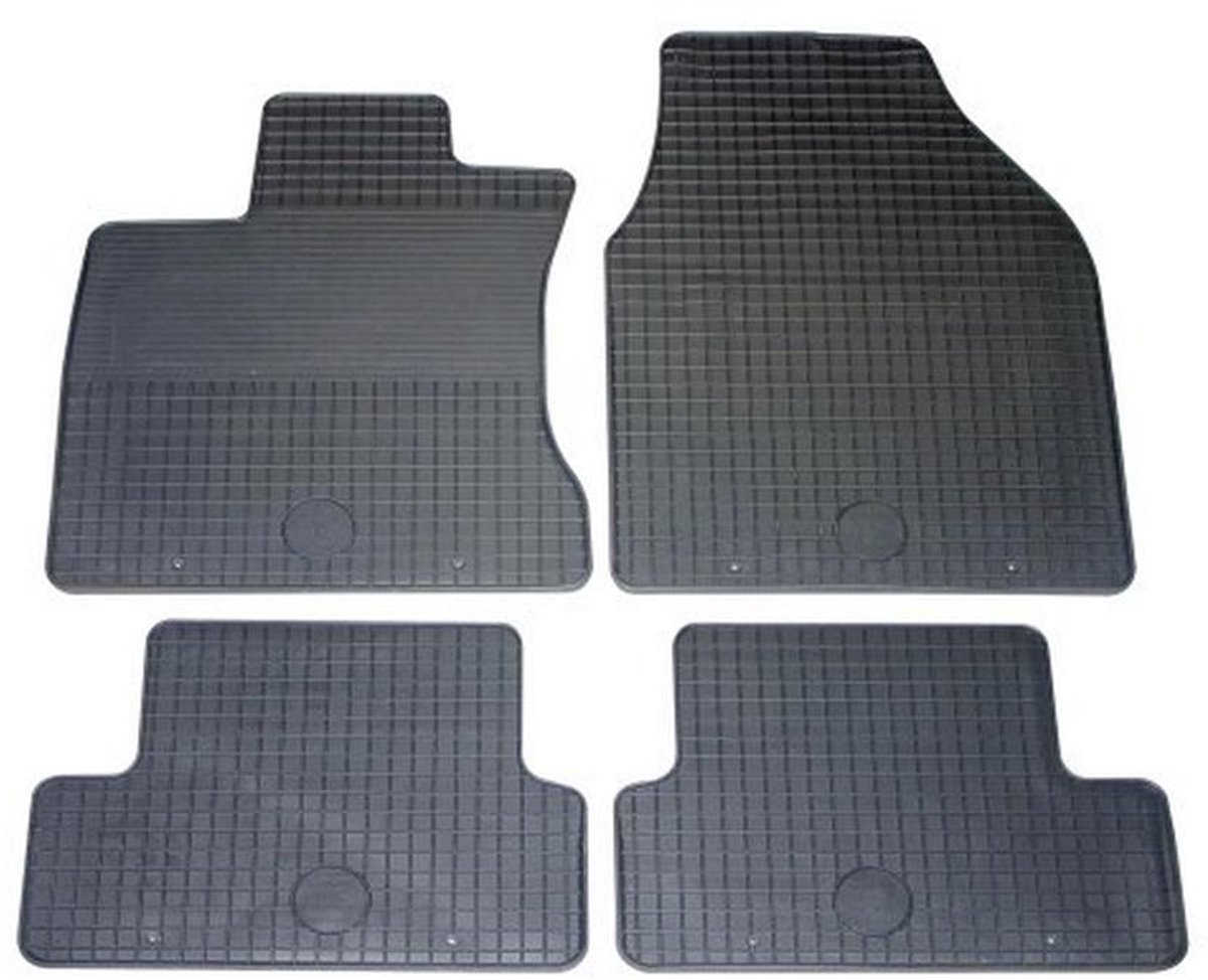 Vloermatten van rubber - set van 4