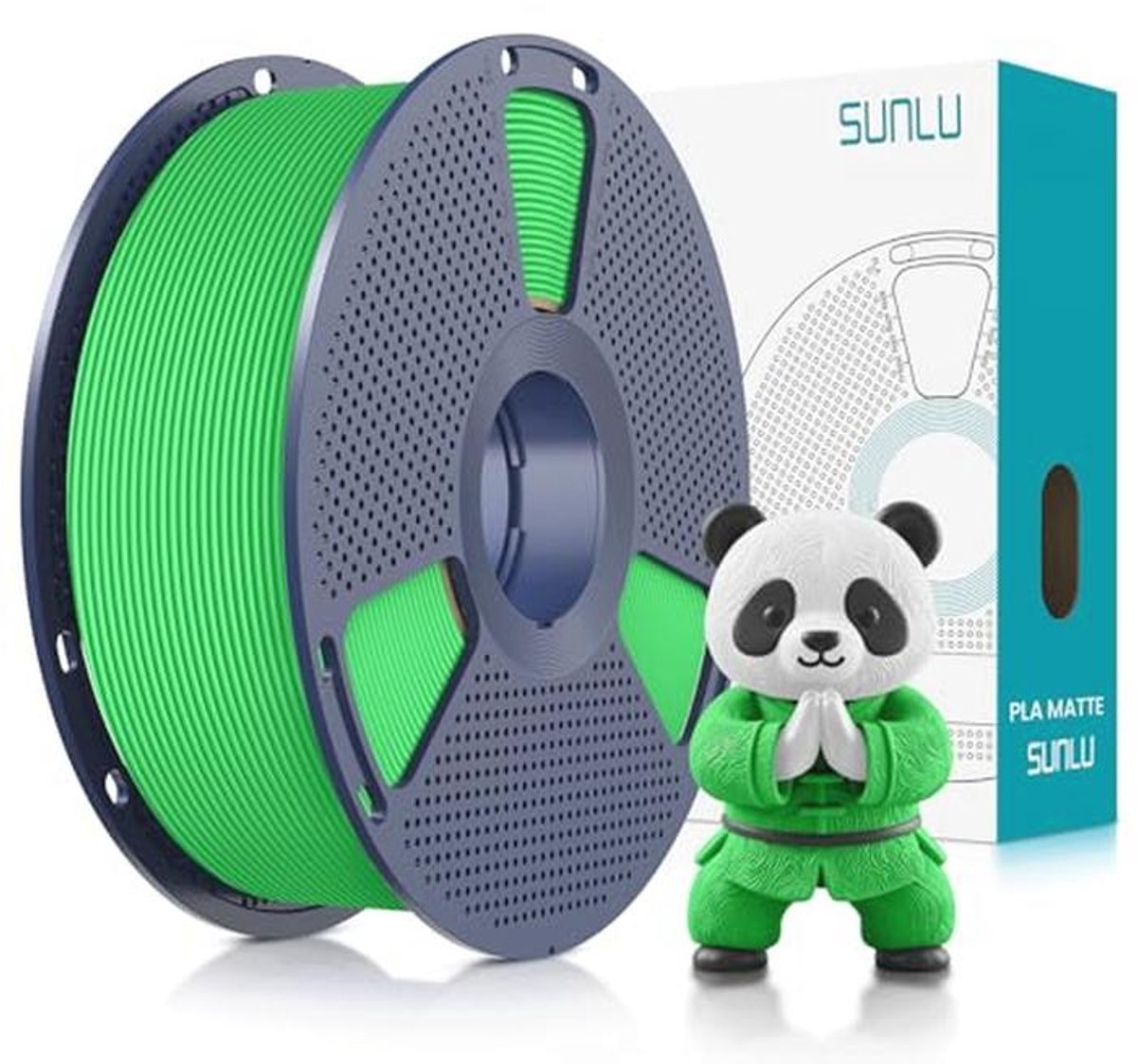 Matte PLA Filament 1.75mm voor 3D Printer - 1kg van Hoogwaardige Biologisch Afbreekbare Materiaal